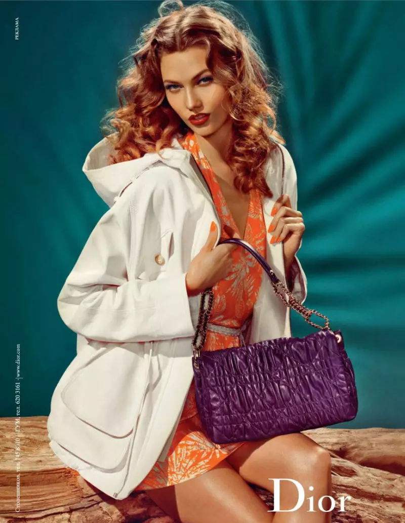 Campanha Dior Primavera 2011 | Karlie Kloss por Steven Meisel