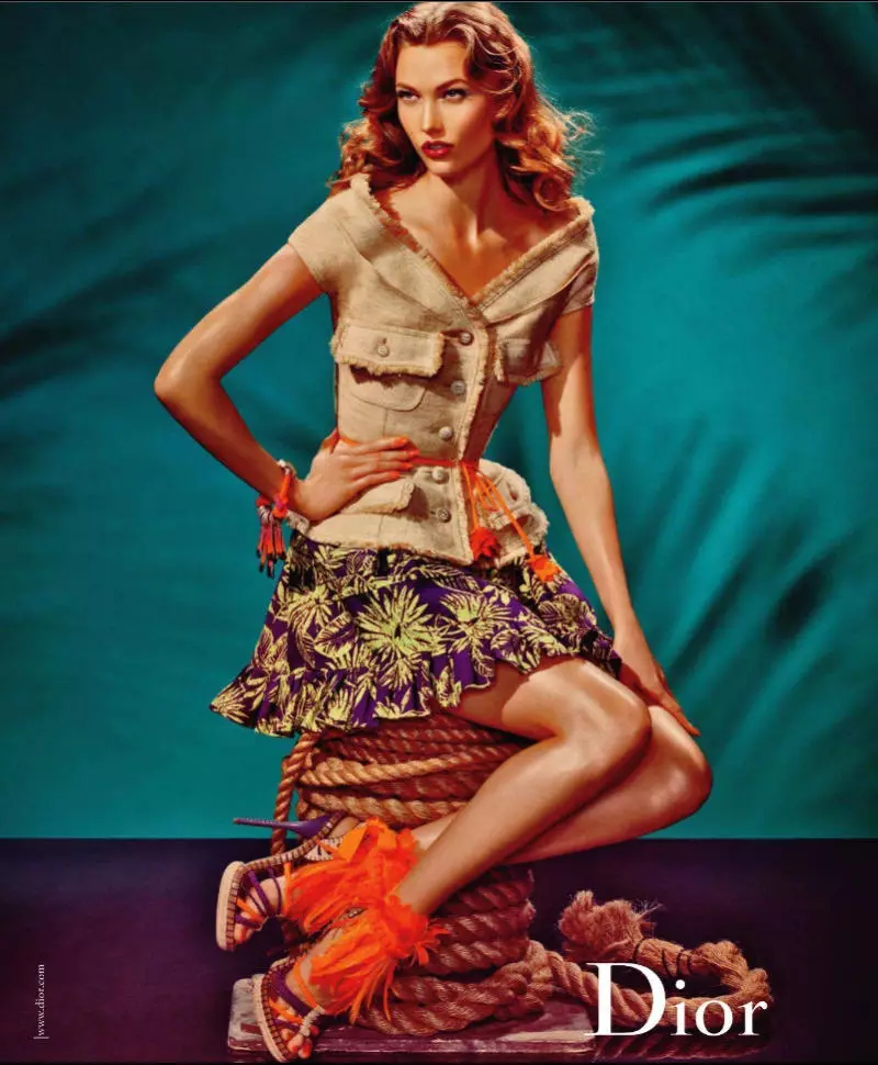 Kampanyaya Bihara Dior 2011 | Karlie Kloss ji hêla Steven Meisel ve