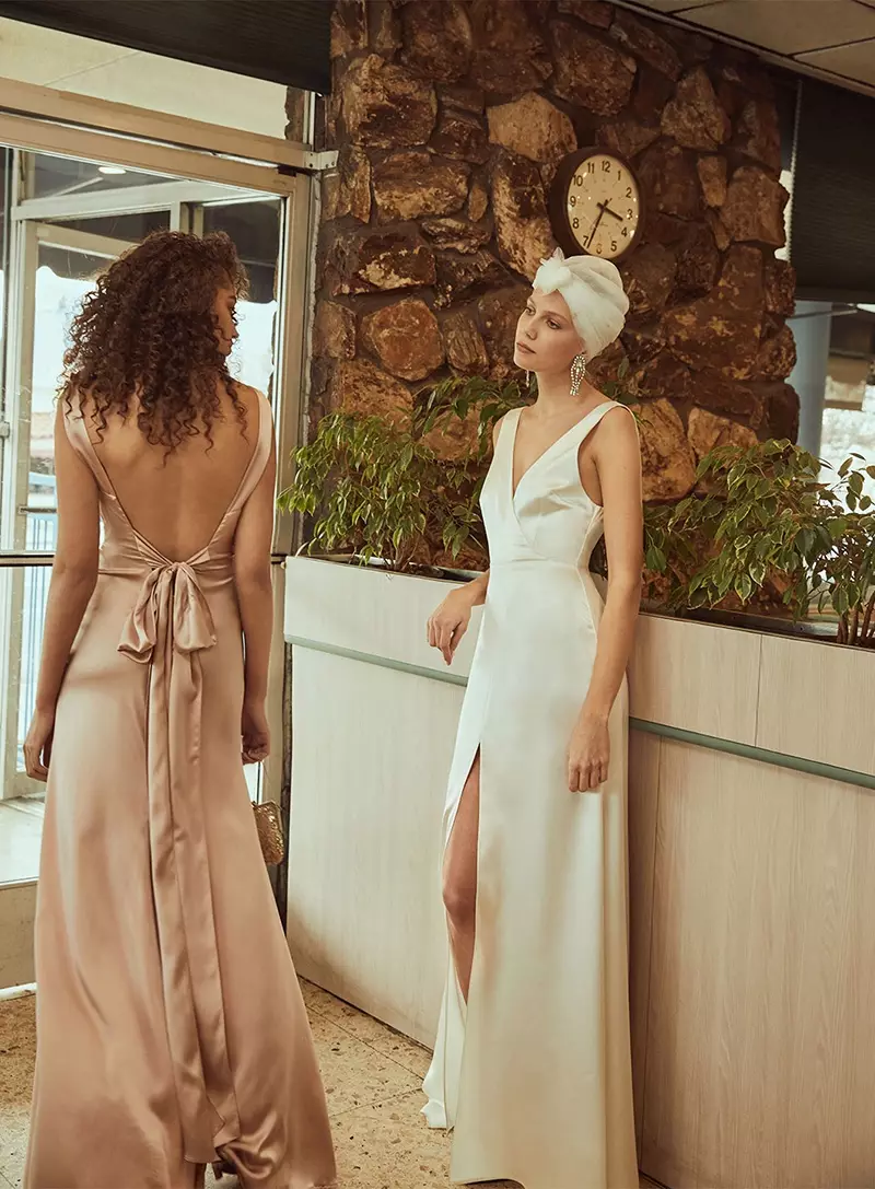 Reformasi Eliana Dress in Blush, Reformation Eliana Dress in Ivory