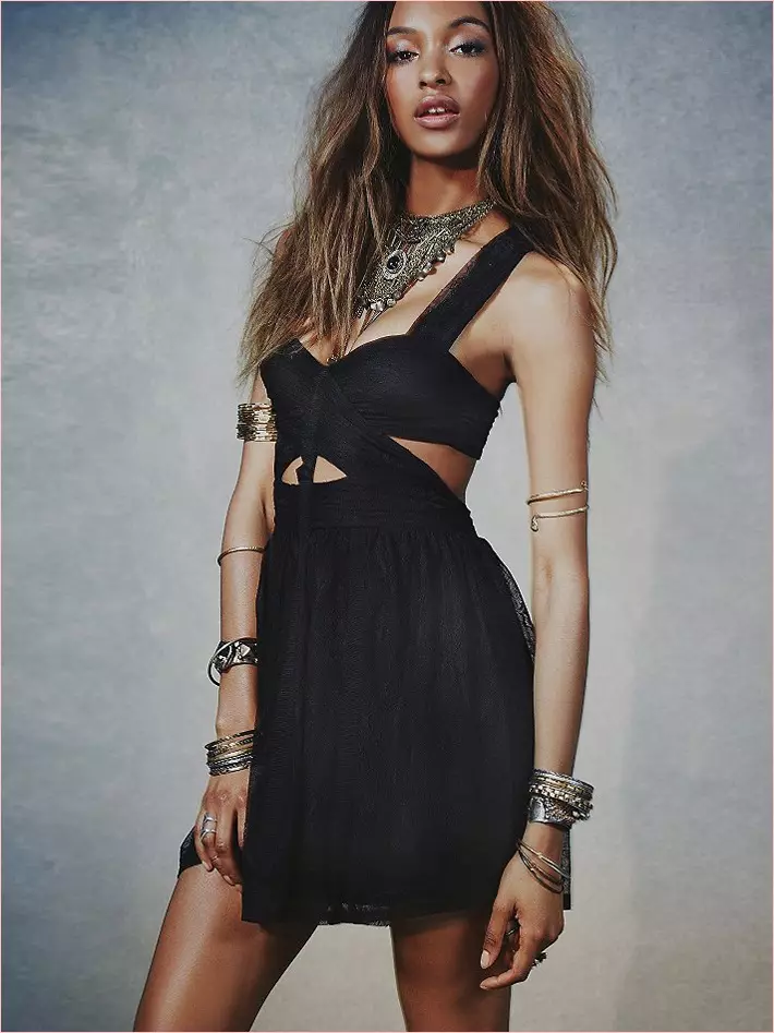 자유인을 위한 Jourdan Dunn 2014 촬영