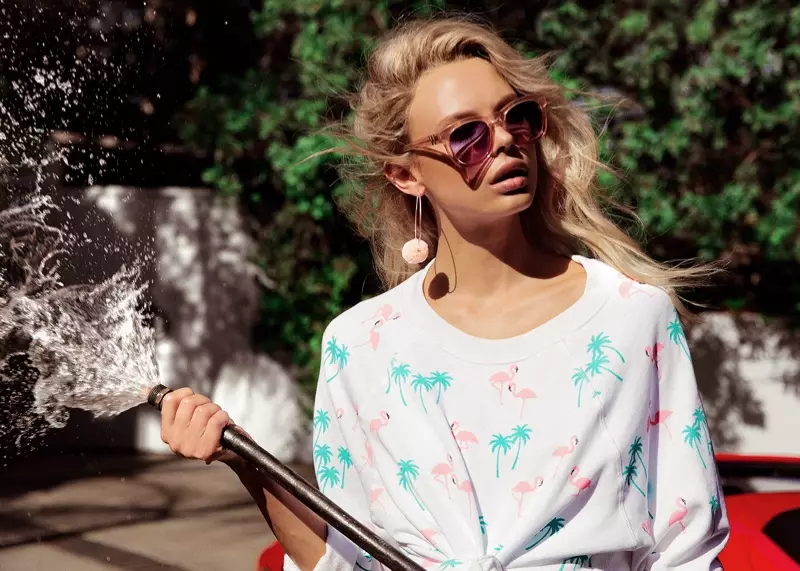 Wildfox omfamnar retroinspirerade tryck för våren 2017