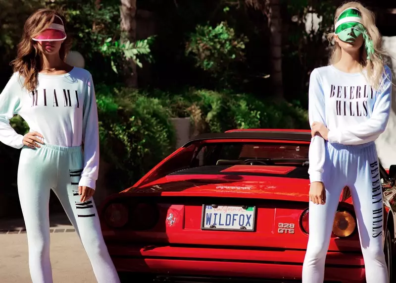 Miami of Beverly Hills? Wildfox krijgt glamour met athleisure-stijlen