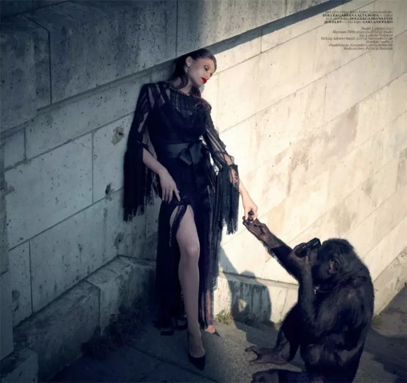 Летіція Каста одягає Dolce & Gabbana для Vogue Turkey від Sean & Seng