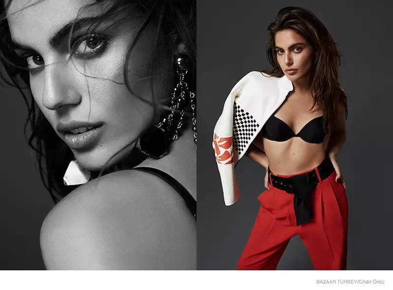 Shiloh Malka Smolders in Harper's Bazaar Turkey deur Cihan Öncü