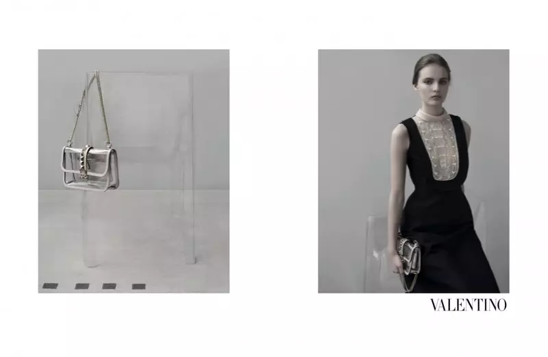 Codie Young、Maud Welzen 和 Tilda Lindstam 是 Sarah Moon 的 Valentino 2013 春季广告大片的冰冷美人