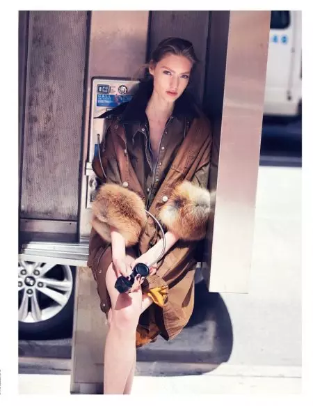 Susanne Knipper modela el street style otoñal para Marie Claire Italia