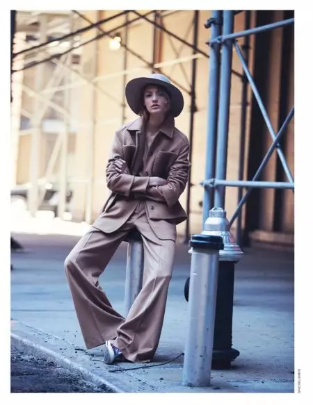 Susanne Knipper Nagmodelo sa Autumn Street Style para sa Marie Claire Italy