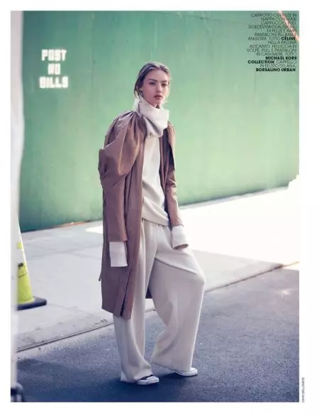 Susanne Knipper Models Autumn Street Style para sa Marie Claire Italy