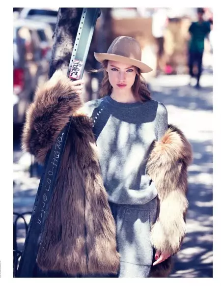 Susanne Knipper Modeller Hierscht Street Style fir Marie Claire Italien