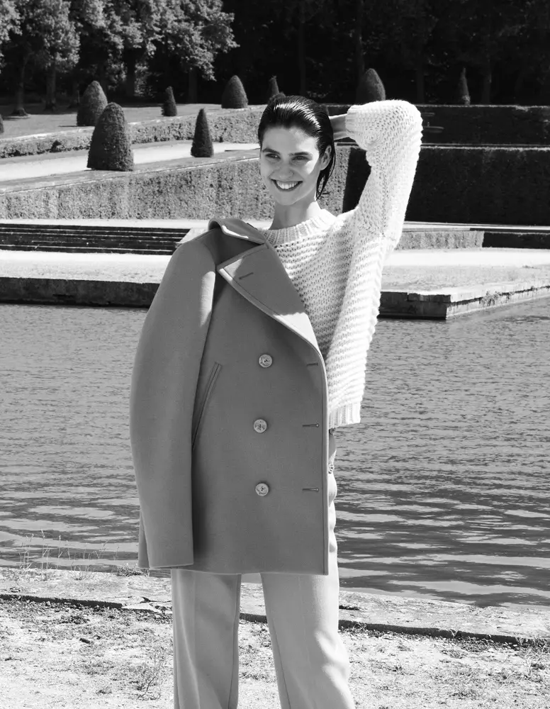 Manon Leloup Poses in Chic Looks for Vogue Paris Travel by Nagi Sakai