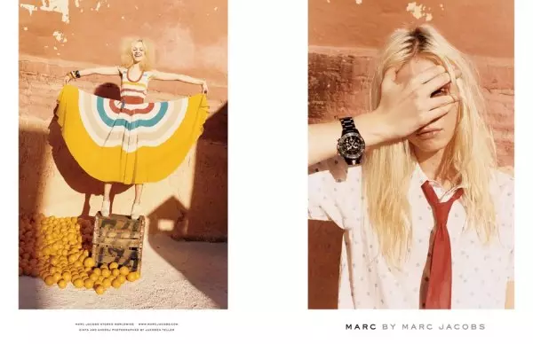 Marc by Marc Jacobs Весенняя рекламная кампания 2011 | Гинта Лапина и Андрей Пежич, Юрген Теллер