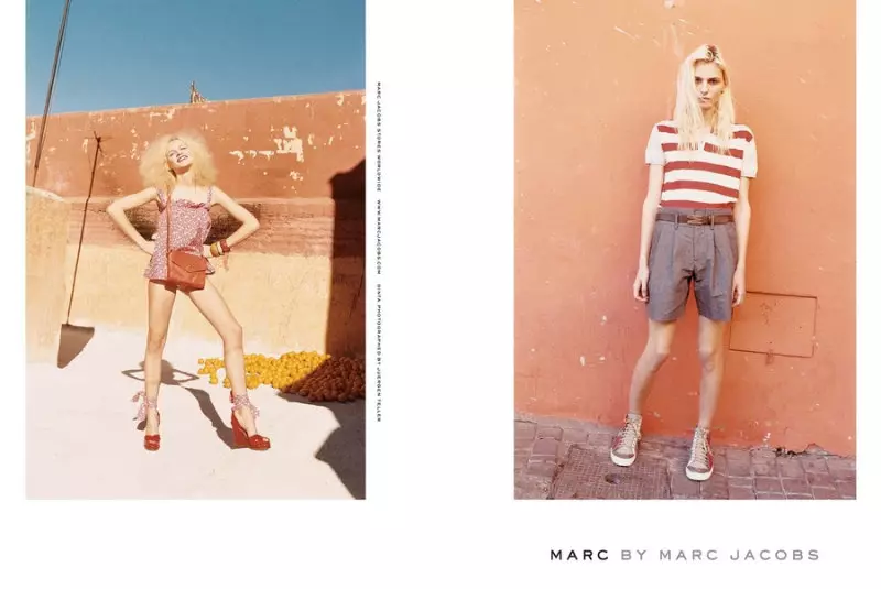 Marc by Marc Jacobs Spring 2011 យុទ្ធនាការ | Ginta Lapina និង Andrej Pejic ដោយ Juergen Teller