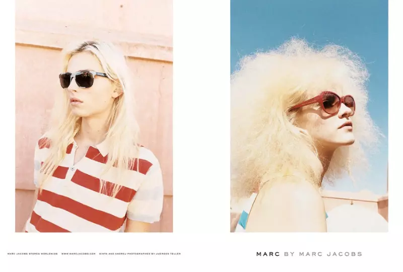 Marc by Marc Jacobs Весенняя рекламная кампания 2011 | Гинта Лапина и Андрей Пежич, Юрген Теллер