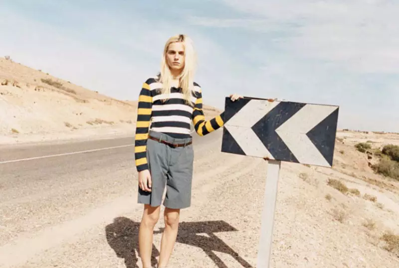 Campaña Primavera 2011 de Marc by Marc Jacobs | Ginta Lapina y Andrej Pejic por Juergen Teller