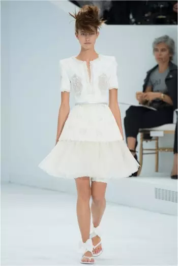 Chanels Couture-show i efteråret 2014 bliver skulpturelt