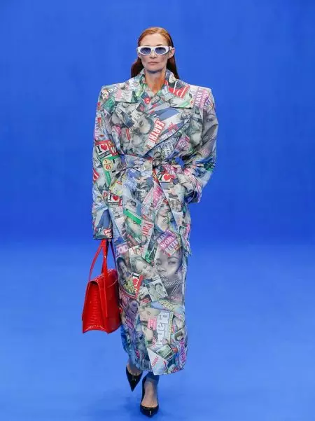 Balenciaga celebra a roupa de traballo para a primavera de 2020