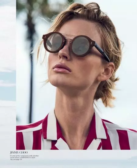 Anne Vyalitsyna présente les lunettes de soleil incontournables de la saison de Saks Fifth Avenue