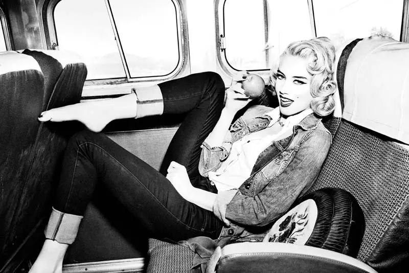 Guess Hierscht 2011 Campagne | Amber Heard vum Ellen von Unwerth