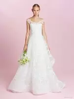 Ang Fall 2015 Bridal Collection ni Oscar de la Renta Nagpakita sa Inspiradong Gown ni Amal Alamuddin