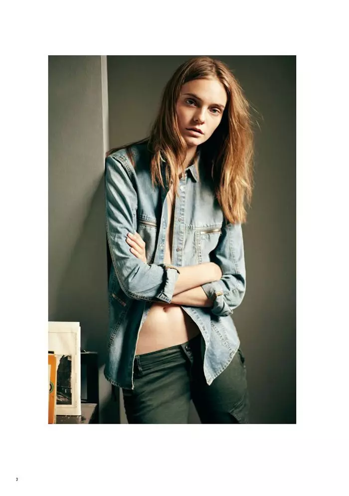 Nimue Smit por Nick Dorey para Twin #5