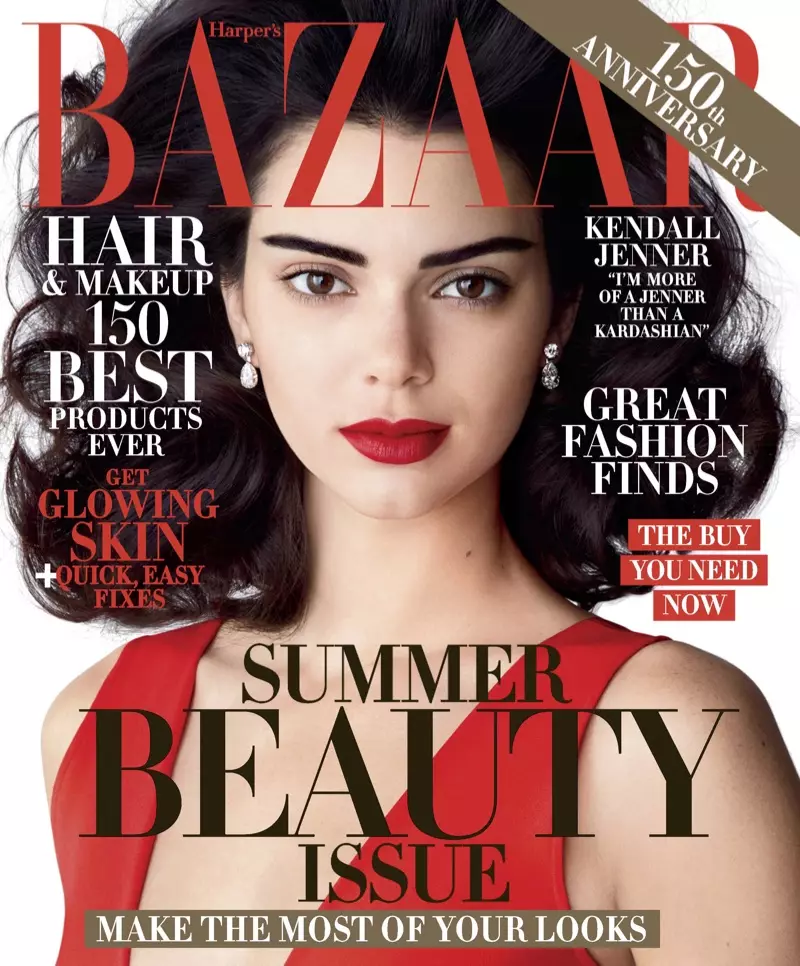 Kendall Jenner sa Harper's Bazaar Mayo 2017 Cover