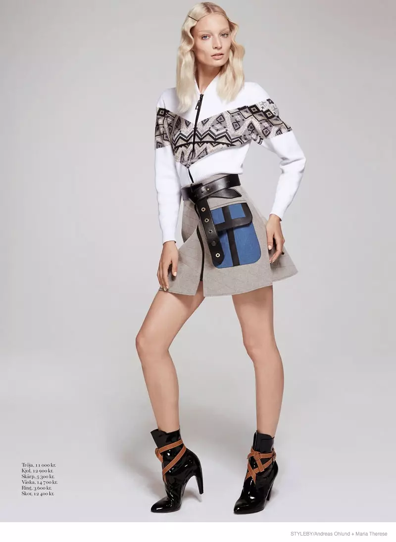 Melissa Tammerijn Wears Louis Vuitton Fall Looks for Styleby Cover Shoot