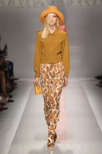 Max Mara a lantèman, 70s enspire prentan 2015