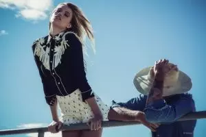 Hailey Clauson Stars in Stone Cold Fox's Western-Inspired Spring '15 Lookbook