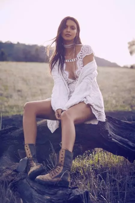 Lais Ribeiro Models For Love & Lemons' Чарівні сукні осені 2016