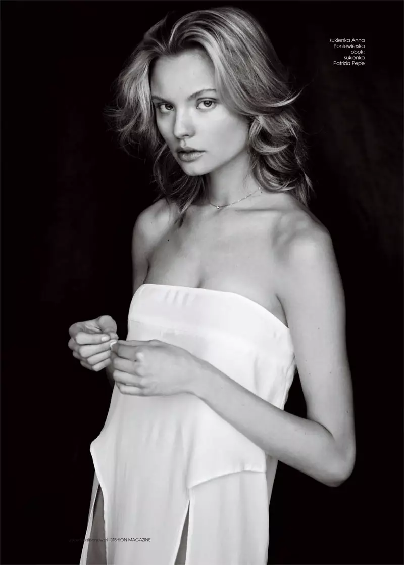 Magdalena Frackowiak מאת Magdalena Luniewska עבור אופנה פולין אביב 2012