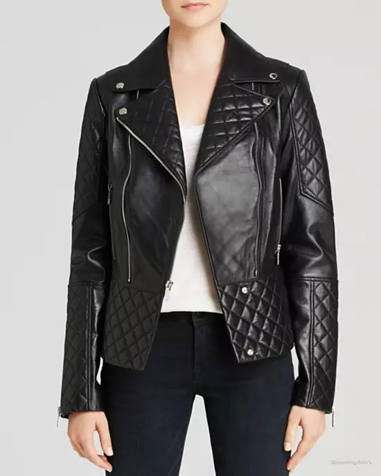 DL2 by Dawn Levy Dakota Quilted Leather Moto Jacket Bloomingdale's تي $699.00 ۾ دستياب آهي