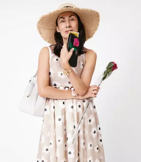 De Jourdan Dunn féiert dem Kate Spade seng eklektesch Fréijoer 2016 Kampagne