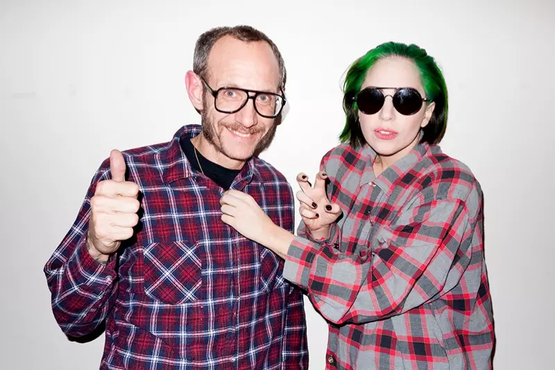 Terry Richardson met Lady Gaga / Afbeelding: Terry's Diary