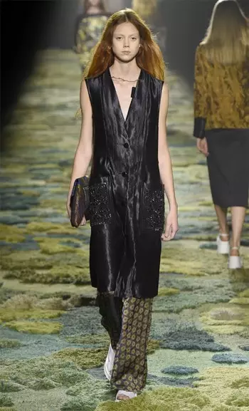 Dries Van Noten գարուն 2015. Նորաձևությունը վերադառնում է դեպի բնություն