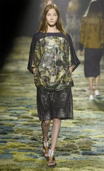 Dries Van Noten printemps 2015 : la mode revient à la nature