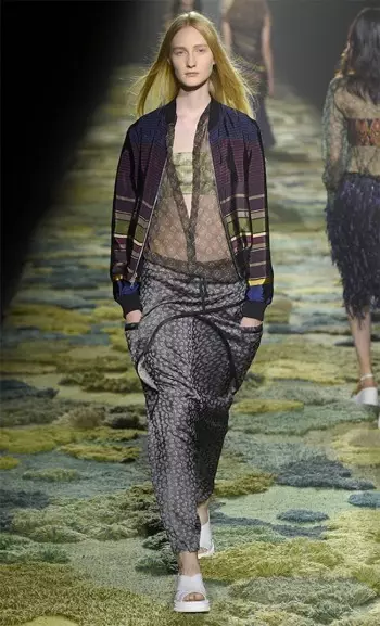 Dries Van Noten Spring 2015: Fashion Kembali ke Alam