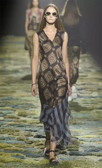 Dries Van Noten printemps 2015 : la mode revient à la nature