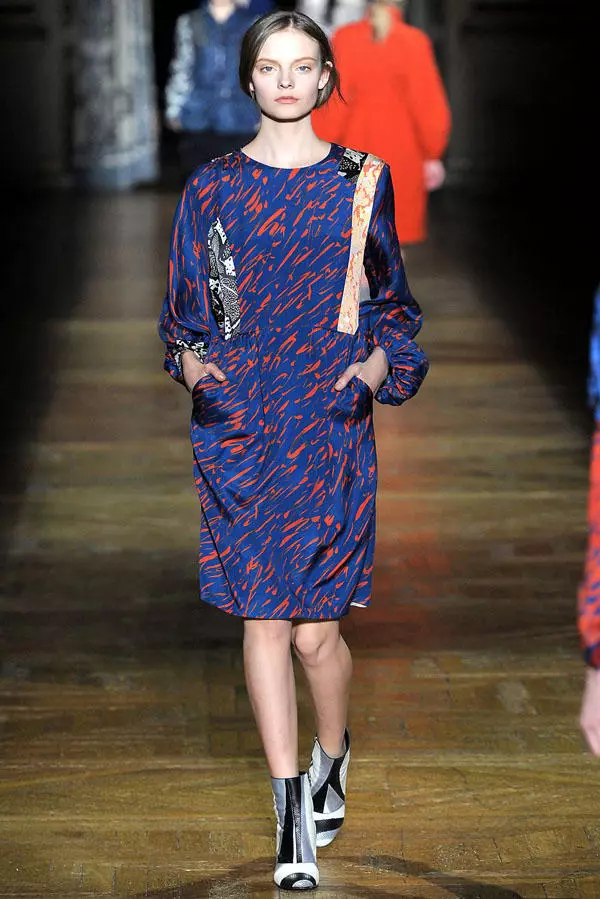 Dries Van Noten jesień 2011 | Paryski Tydzień Mody