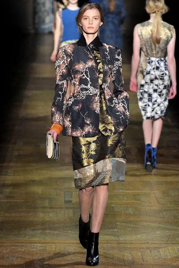 Dries Van Noten Outono 2011 | Semana da moda de París