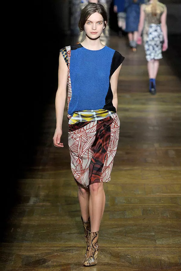 Dries Van Noten Outono 2011 | Semana da moda de París