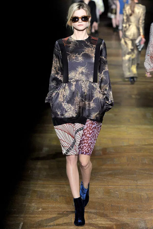 Dries Van Noten podzim 2011 | Pařížský týden módy