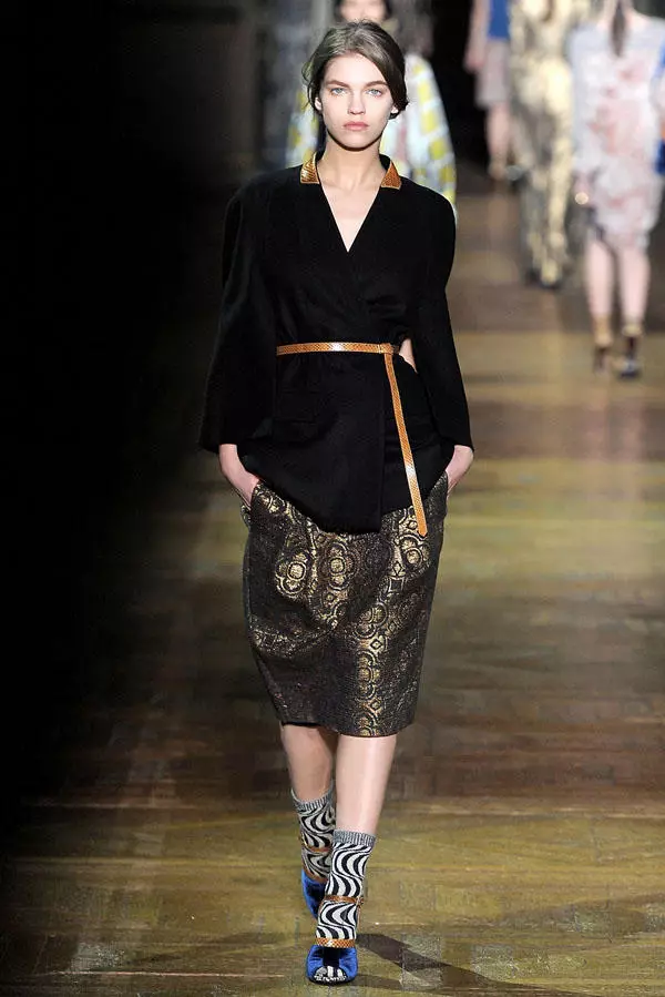 Dries Van Noten Outono 2011 | Semana da moda de París