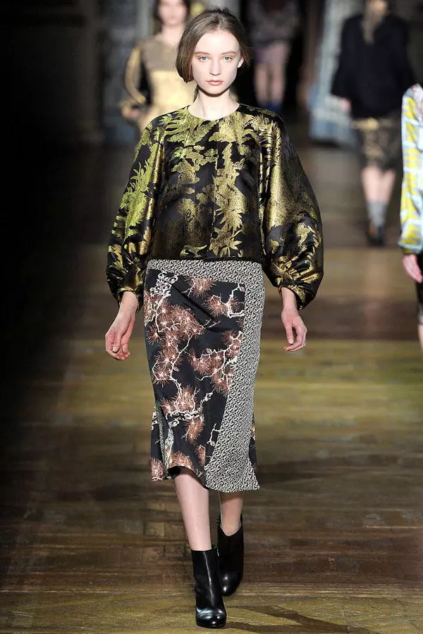 Dries Van Noten есен 2011 | Седмица на модата в Париж