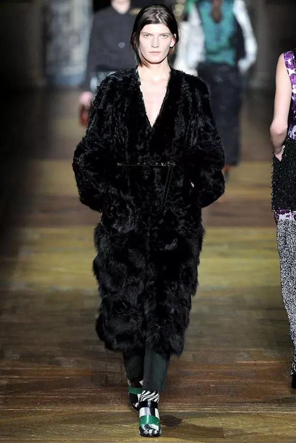 Dries Van Noten Fall 2011 | Semana sa Fashion sa Paris