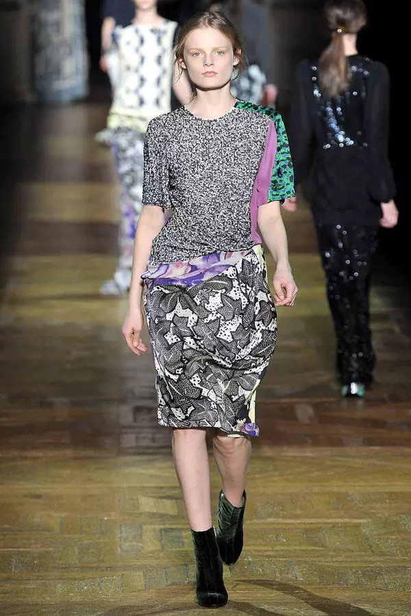 Dries Van Noten jesień 2011 | Paryski Tydzień Mody