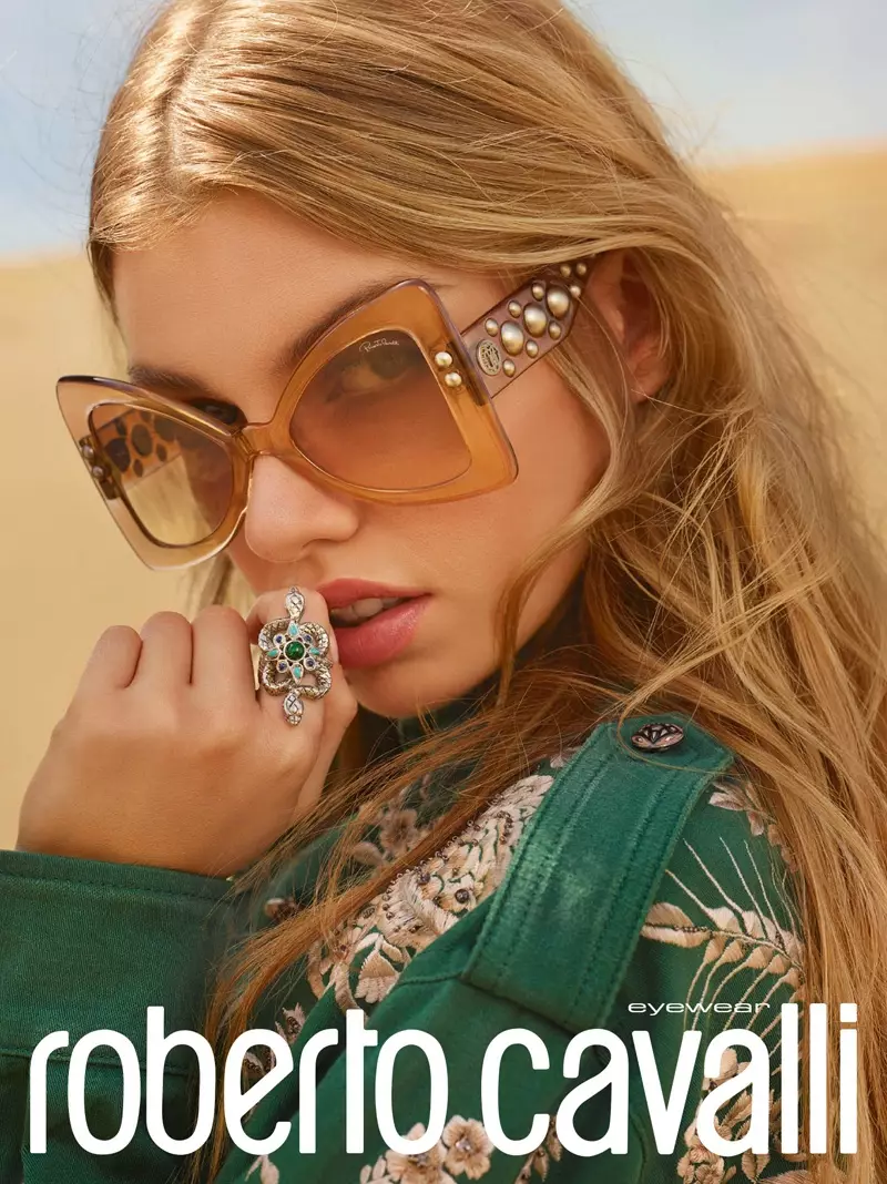 Roberto Cavalli Brillenkampagne Frühjahr-Sommer 2017