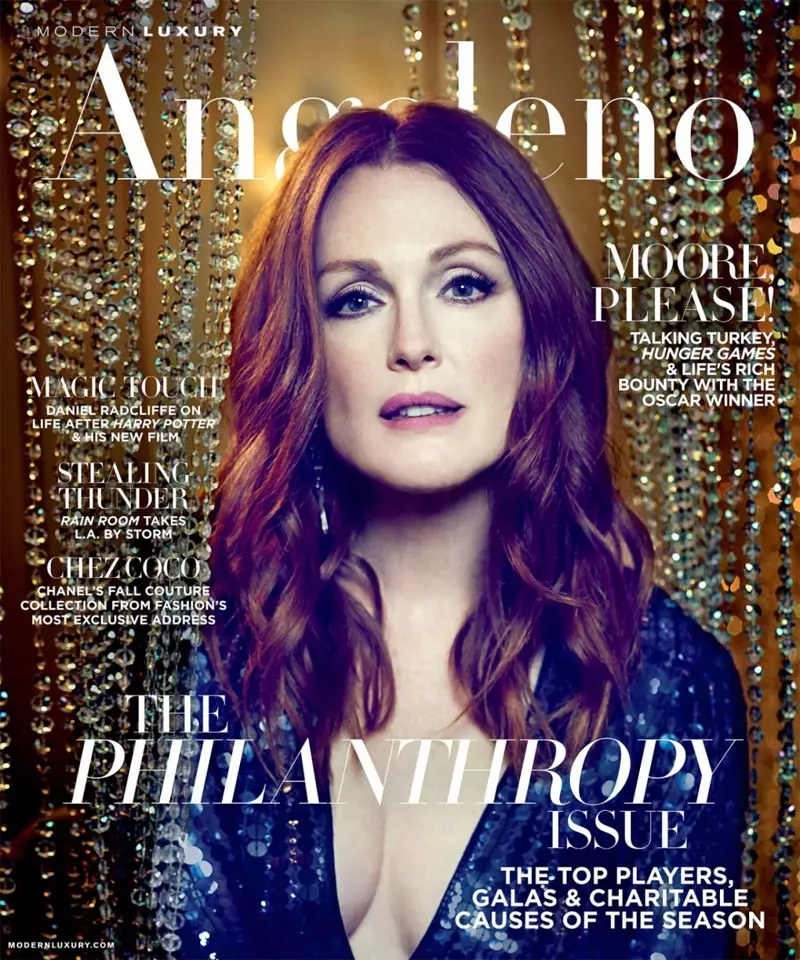 Julianne Moore, Modern Luxury Kasım 2015 kapağında