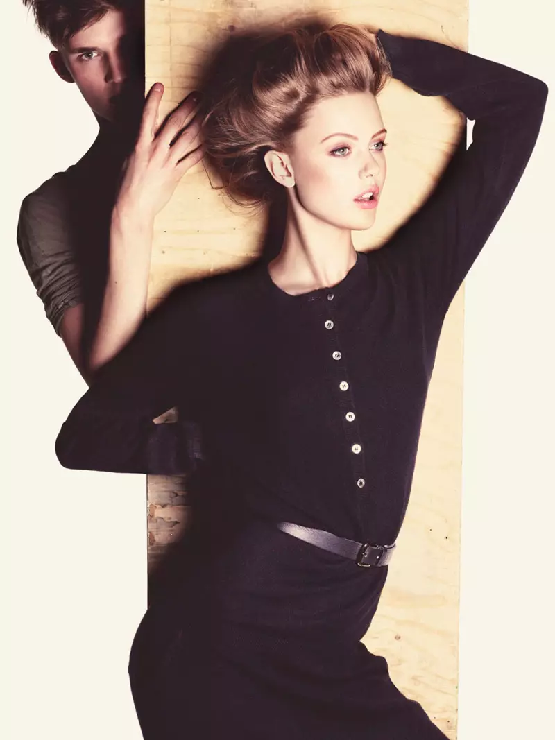 Frida Gustavsson ka Andreas Sjodin bakeng sa Elle Sweden September 2010