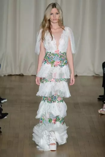 Marchesa adopte le style bohème pour le printemps 2015