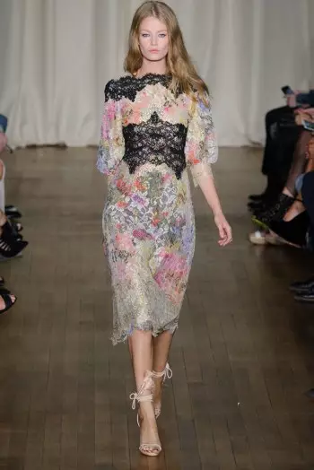 Marchesa สวมสไตล์โบฮีเมียนสำหรับฤดูใบไม้ผลิปี 2015